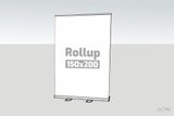 Rollup standard 150 x 200